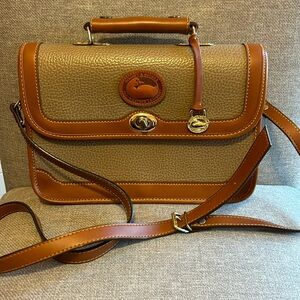 Vintage Dooney and Bourke Top Handle Portfolio Briefcase